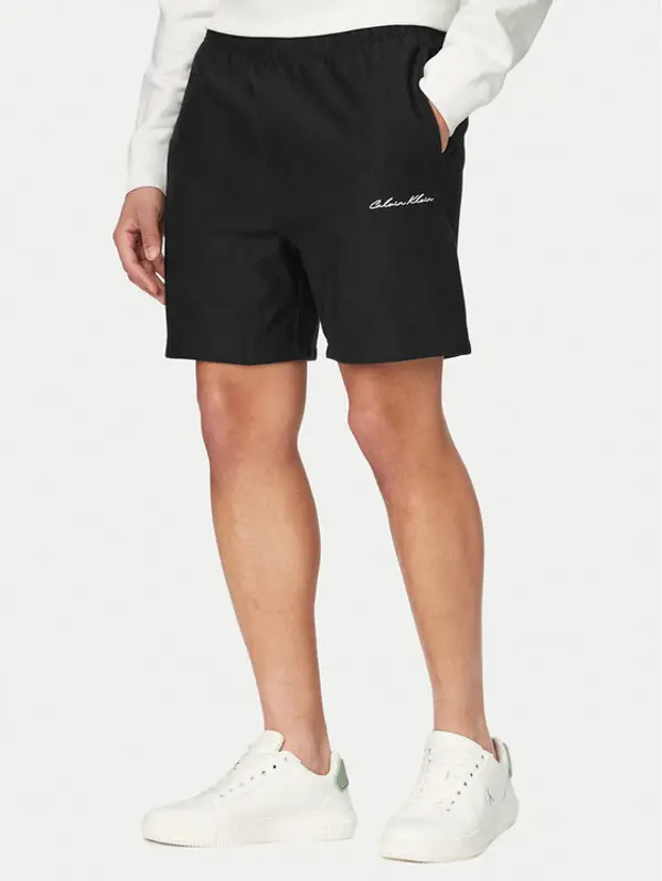 Calvin Klein Jeans Calvin Klein Jeans Sportske kratke hlače LV04RF252G Crna Regular Fit