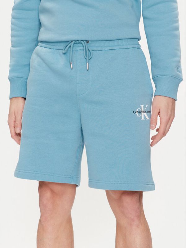 Calvin Klein Jeans Calvin Klein Jeans Sportske kratke hlače Monologo J30J325131 Plava Regular Fit