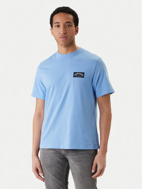 Calvin Klein Jeans Calvin Klein Jeans T-shirt 20s Easy LV04RF294G Plava Regular Fit