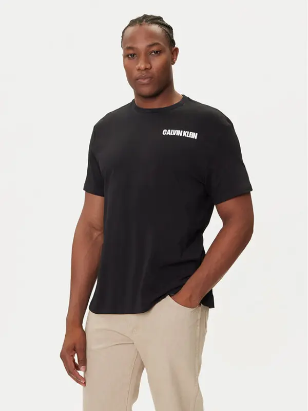 Calvin Klein Jeans Calvin Klein Jeans T-shirt 3D Box Graphic LV04RC805G Crna Regular Fit