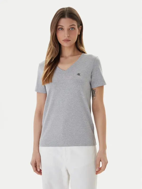 Calvin Klein Jeans Calvin Klein Jeans T-shirt Archive LV047B205G Siva Regular Fit