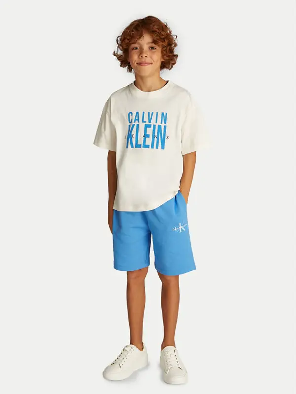 Calvin Klein Jeans Calvin Klein Jeans T-shirt Bold Graphic IB0IB02448 Écru Relaxed Fit
