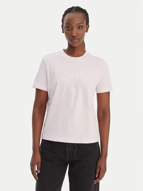 Calvin Klein Jeans Calvin Klein Jeans T-shirt Cktail Concept LV047E813G Ružičasta Regular Fit