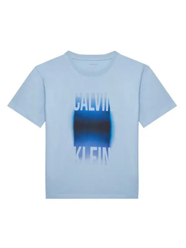 Calvin Klein Jeans Calvin Klein Jeans T-shirt Gradient Graphic IB0IB02446 Svijetloplava Regular Fit