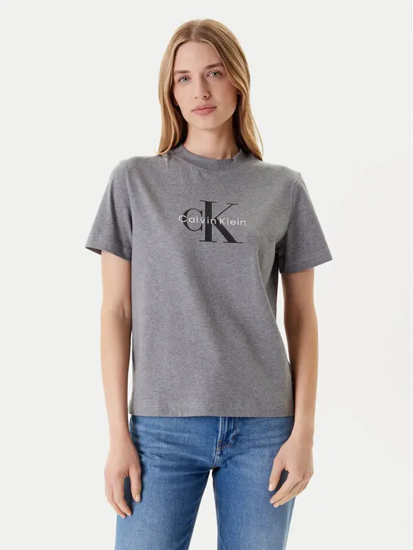 Calvin Klein Jeans Calvin Klein Jeans T-shirt Hero Classic LV047B865G Siva Regular Fit