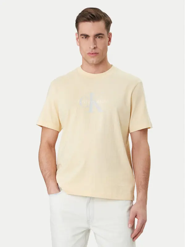 Calvin Klein Jeans Calvin Klein Jeans T-shirt Hero Monologo LV04RB862G Žuta Regular Fit