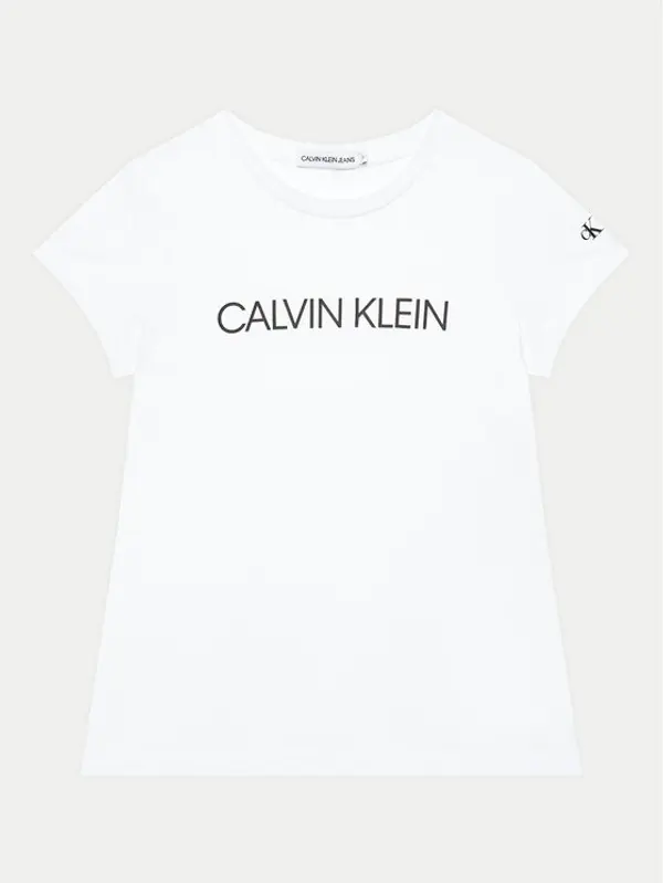Calvin Klein Jeans Calvin Klein Jeans T-shirt IG0IG00380 Bijela Regular Fit