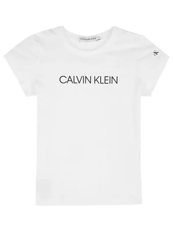 Calvin Klein Jeans Calvin Klein Jeans T-shirt IG0IG00380 Bijela Regular Fit