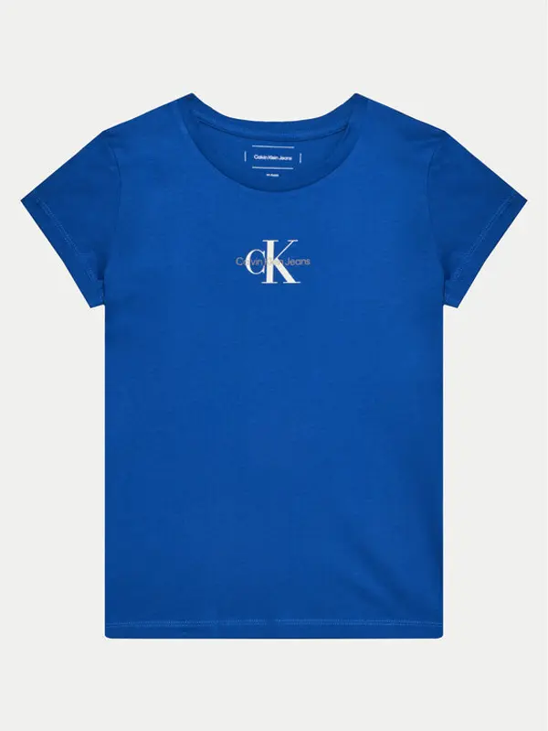 Calvin Klein Jeans Calvin Klein Jeans T-shirt IG0IG01470 Plava Slim Fit