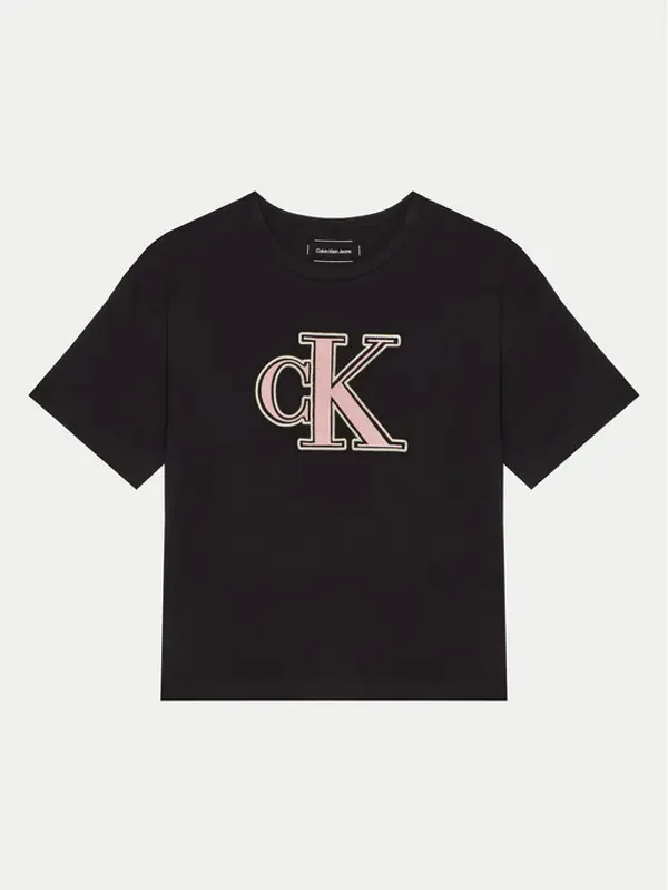 Calvin Klein Jeans Calvin Klein Jeans T-shirt IG0IG02806 Crna Boxy Fit