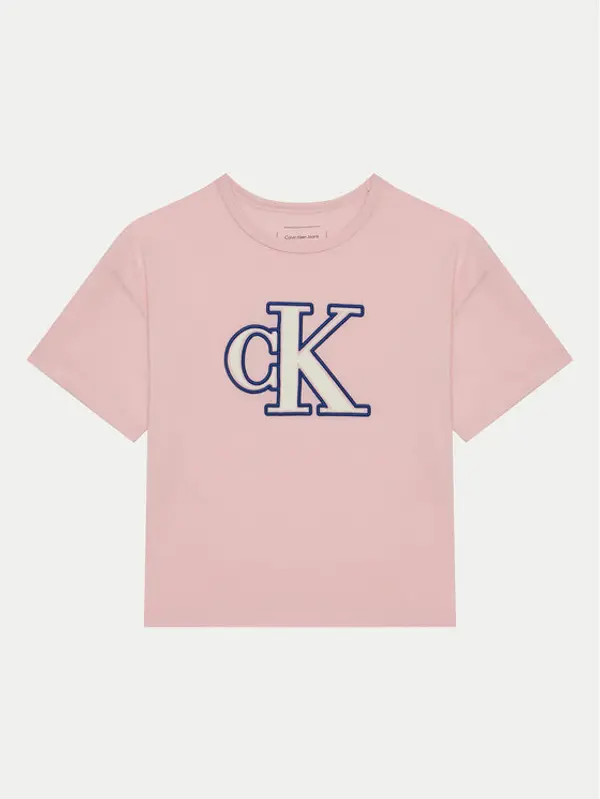 Calvin Klein Jeans Calvin Klein Jeans T-shirt IG0IG02806 Ružičasta Boxy Fit
