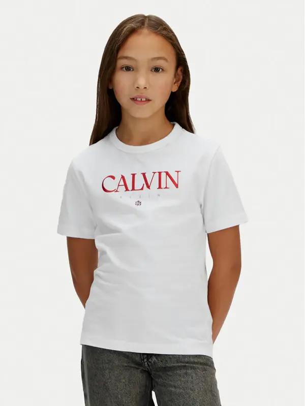 Calvin Klein Jeans Calvin Klein Jeans T-shirt IG0IG03060 Bijela Regular Fit