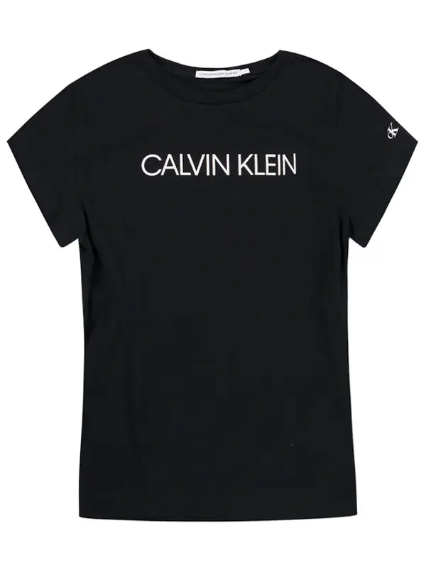 Calvin Klein Jeans Calvin Klein Jeans T-shirt Institutional IG0IG00380 Crna Slim Fit
