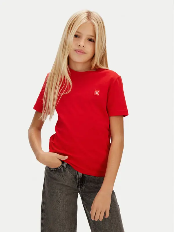 Calvin Klein Jeans Calvin Klein Jeans T-shirt IU0IU00543 Crvena Regular Fit