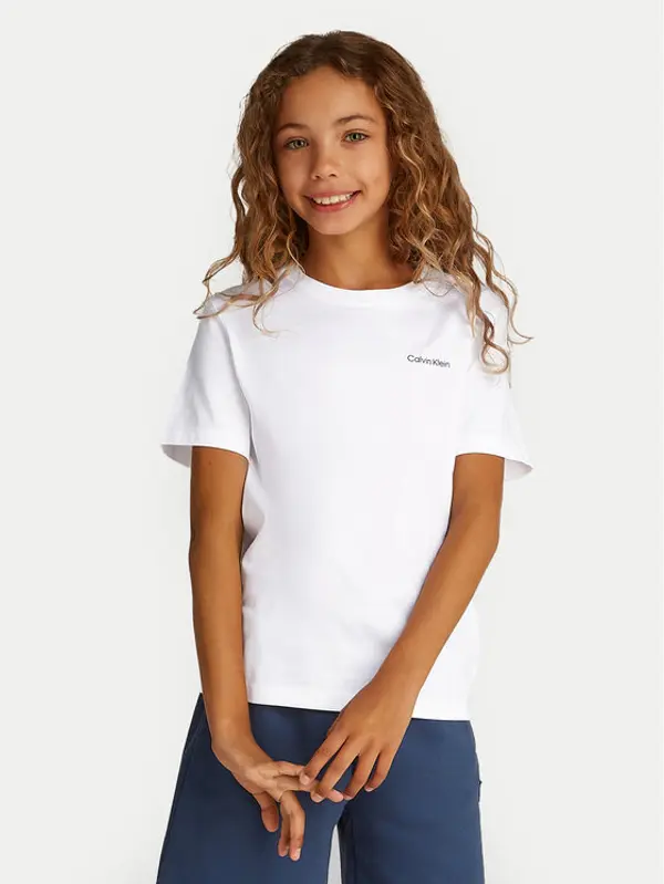 Calvin Klein Jeans Calvin Klein Jeans T-shirt IU0IU00683 Bijela Regular Fit