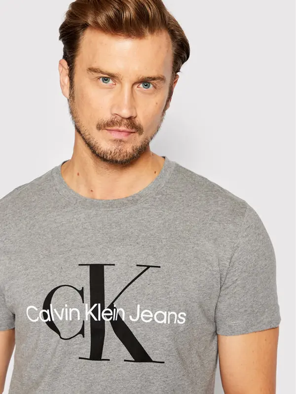Calvin Klein Jeans Calvin Klein Jeans T-shirt J30J320935 Siva Slim Fit