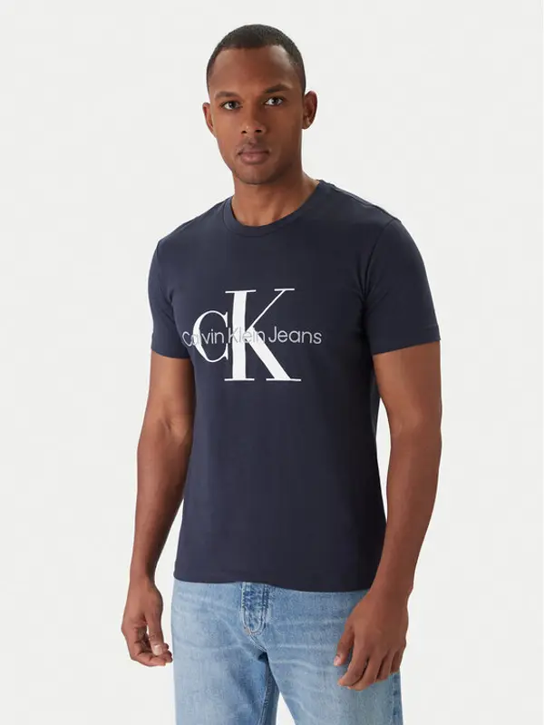 Calvin Klein Jeans Calvin Klein Jeans T-shirt J30J320935 Tamnoplava Slim Fit