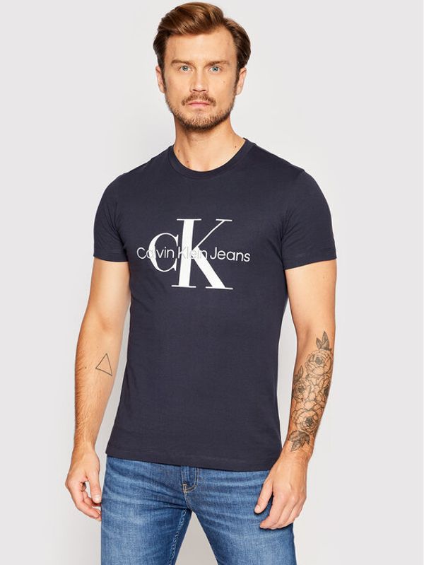 Calvin Klein Jeans Calvin Klein Jeans T-shirt J30J320935 Tamnoplava Slim Fit