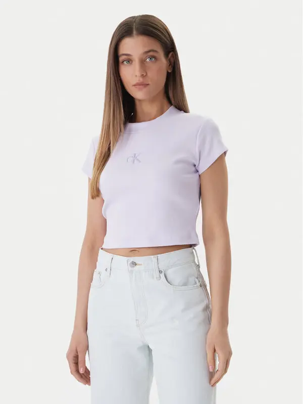 Calvin Klein Jeans Calvin Klein Jeans T-shirt LV047AB802 Ružičasta Regular Fit