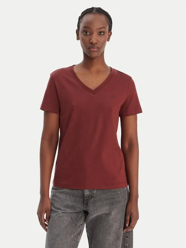 Calvin Klein Jeans Calvin Klein Jeans T-shirt LV047B205G Smeđa Relaxed Fit