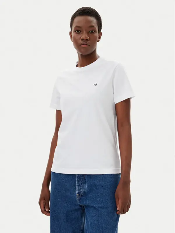 Calvin Klein Jeans Calvin Klein Jeans T-shirt LV047B224G Bijela Regular Fit