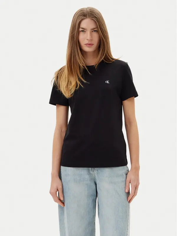 Calvin Klein Jeans Calvin Klein Jeans T-shirt LV047B224G Crna Regular Fit