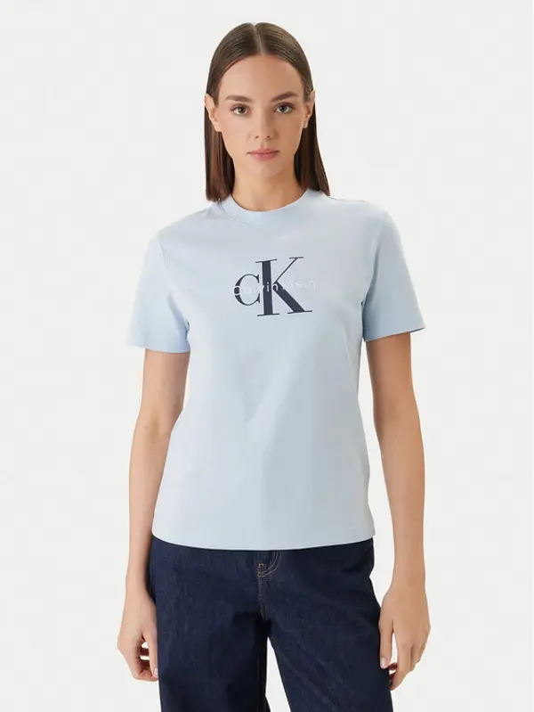 Calvin Klein Jeans Calvin Klein Jeans T-shirt LV047B865G Plava Regular Fit