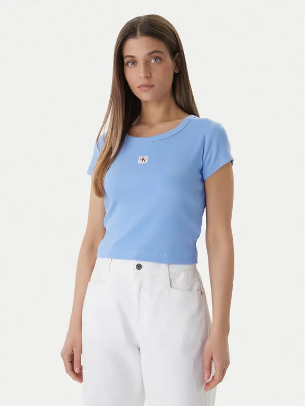 Calvin Klein Jeans Calvin Klein Jeans T-shirt LV047C200G Plava Regular Fit