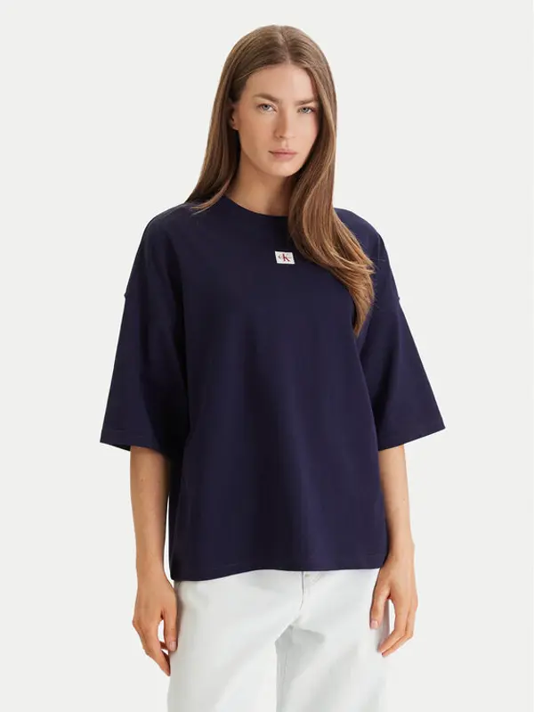 Calvin Klein Jeans Calvin Klein Jeans T-shirt LV047D204G Ljubičasta Oversize