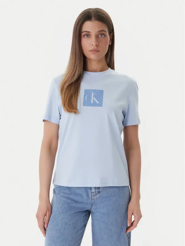 Calvin Klein Jeans Calvin Klein Jeans T-shirt LV047F819G Plava Classic Fit