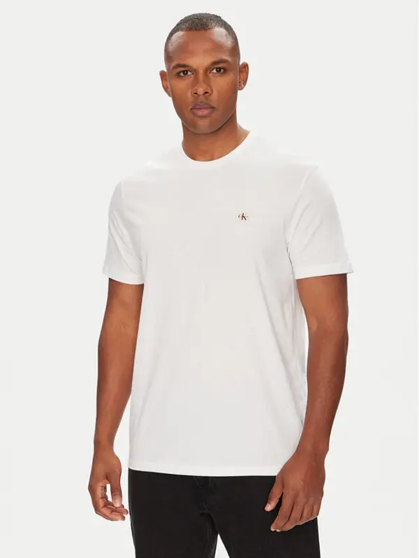 Calvin Klein Jeans Calvin Klein Jeans T-shirt LV04RC272G Bijela Regular Fit