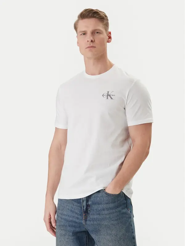 Calvin Klein Jeans Calvin Klein Jeans T-shirt LV04RF278G Bijela Regular Fit