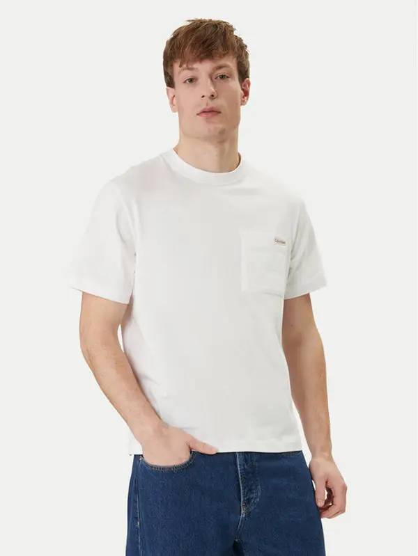Calvin Klein Jeans Calvin Klein Jeans T-shirt LV04RF280G Bijela Regular Fit