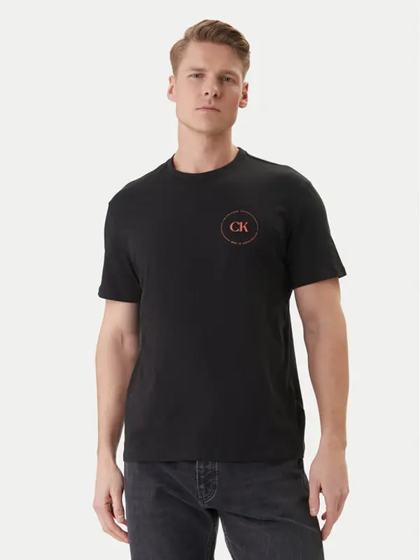 Calvin Klein Jeans Calvin Klein Jeans T-shirt LV04RF801G Crna Regular Fit