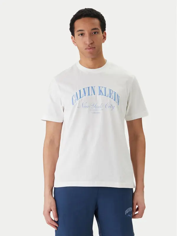 Calvin Klein Jeans Calvin Klein Jeans T-shirt LV04RF820G Bijela Regular Fit