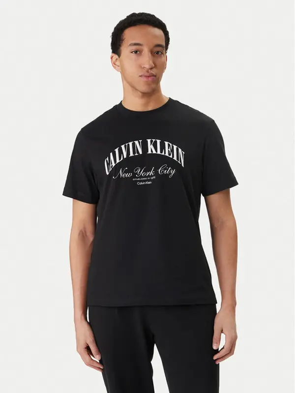 Calvin Klein Jeans Calvin Klein Jeans T-shirt LV04RF820G Crna Regular Fit