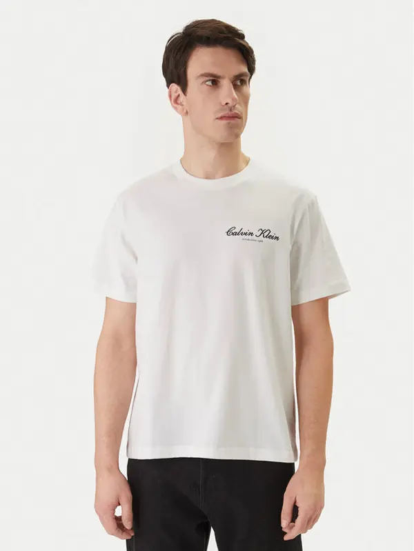 Calvin Klein Jeans Calvin Klein Jeans T-shirt LV04RF822G Bijela Regular Fit