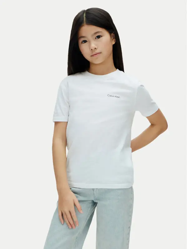 Calvin Klein Jeans Calvin Klein Jeans T-shirt LV1CKSJA31 Bijela Regular Fit