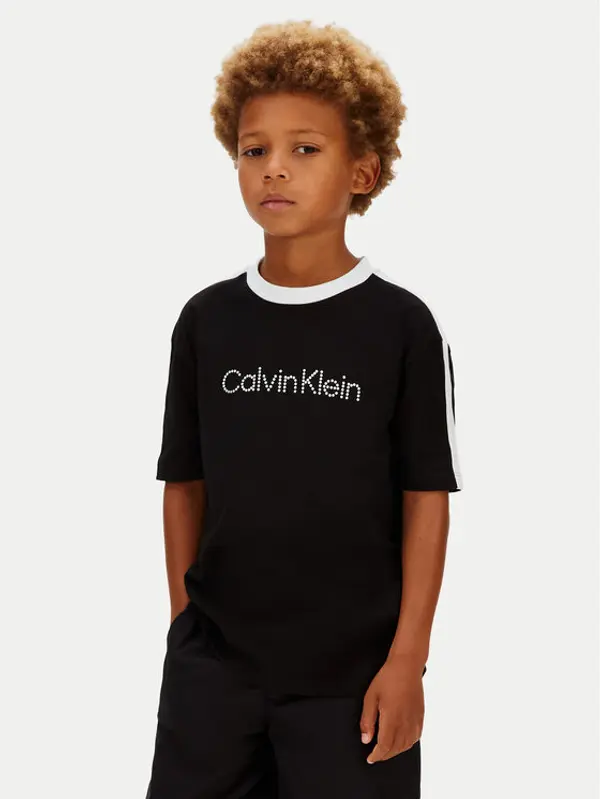 Calvin Klein Jeans Calvin Klein Jeans T-shirt LVCKSJA01B Crna Regular Fit
