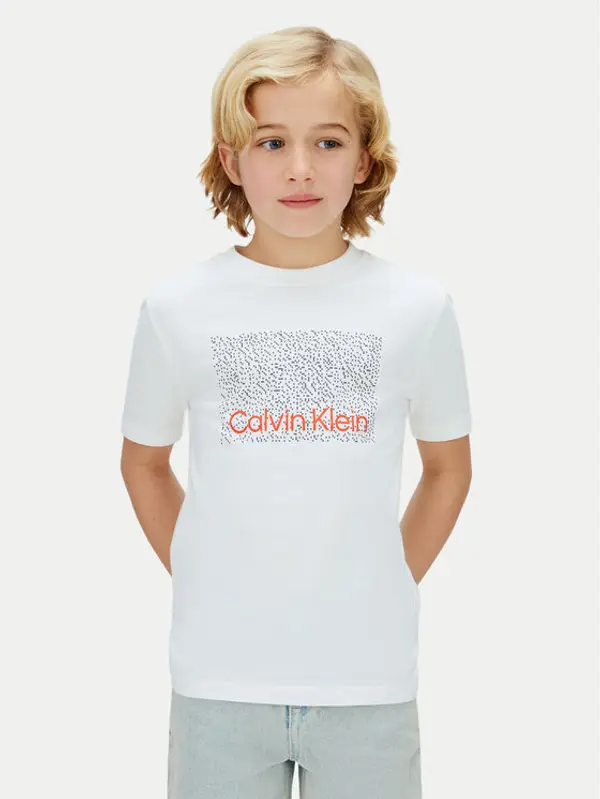 Calvin Klein Jeans Calvin Klein Jeans T-shirt LVCKSJA04B Bijela Regular Fit