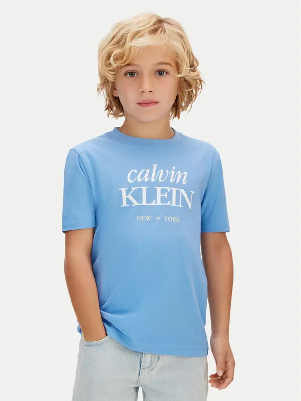 Calvin Klein Jeans Calvin Klein Jeans T-shirt LVCKSJA07B Svijetloplava Regular Fit