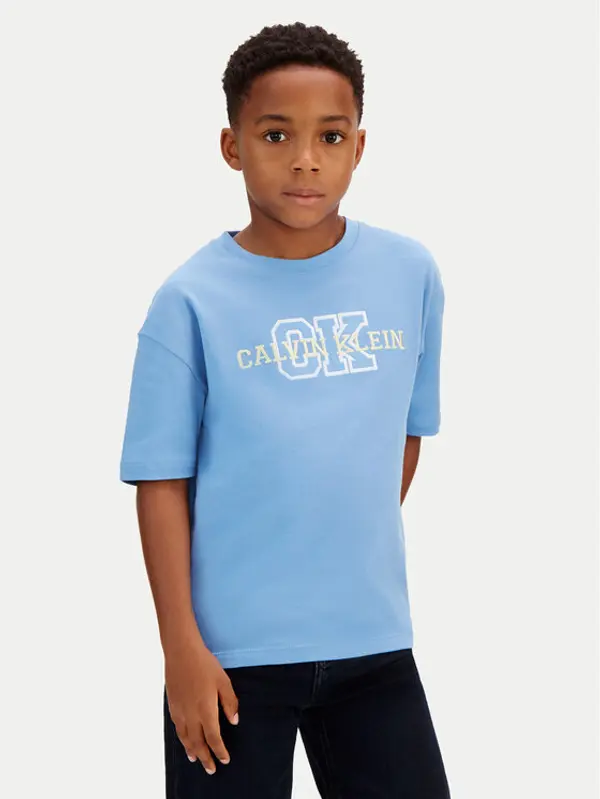 Calvin Klein Jeans Calvin Klein Jeans T-shirt LVCKSJA11B Svijetloplava Regular Fit