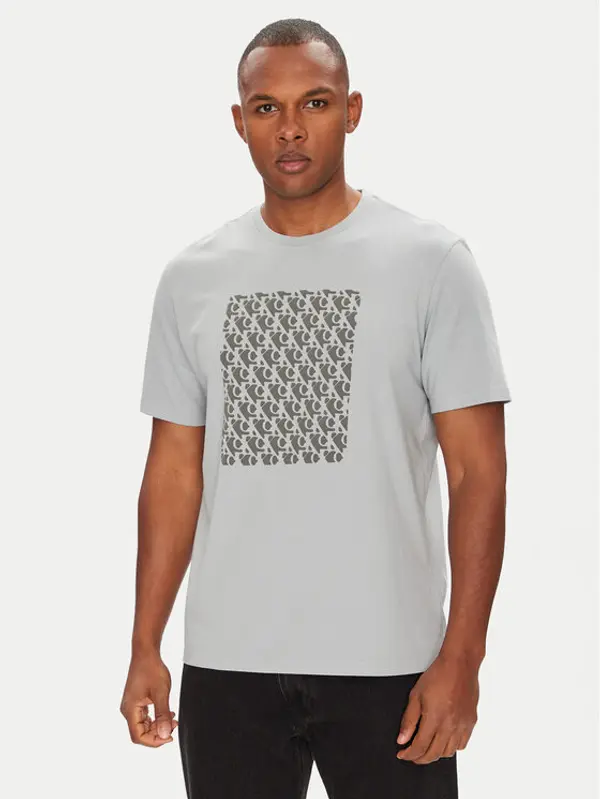 Calvin Klein Jeans Calvin Klein Jeans T-shirt Macro Aop LV04RC841G Siva Regular Fit