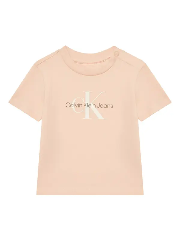 Calvin Klein Jeans Calvin Klein Jeans T-shirt Monogram IN0IN00001 Ružičasta Regular Fit