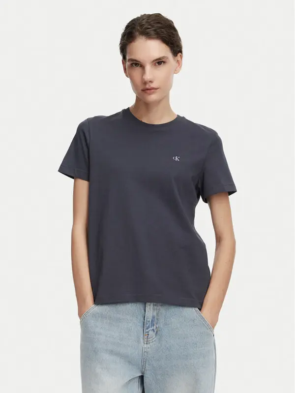 Calvin Klein Jeans Calvin Klein Jeans T-shirt Monogram LV047B224G Tamno siva Regular Fit