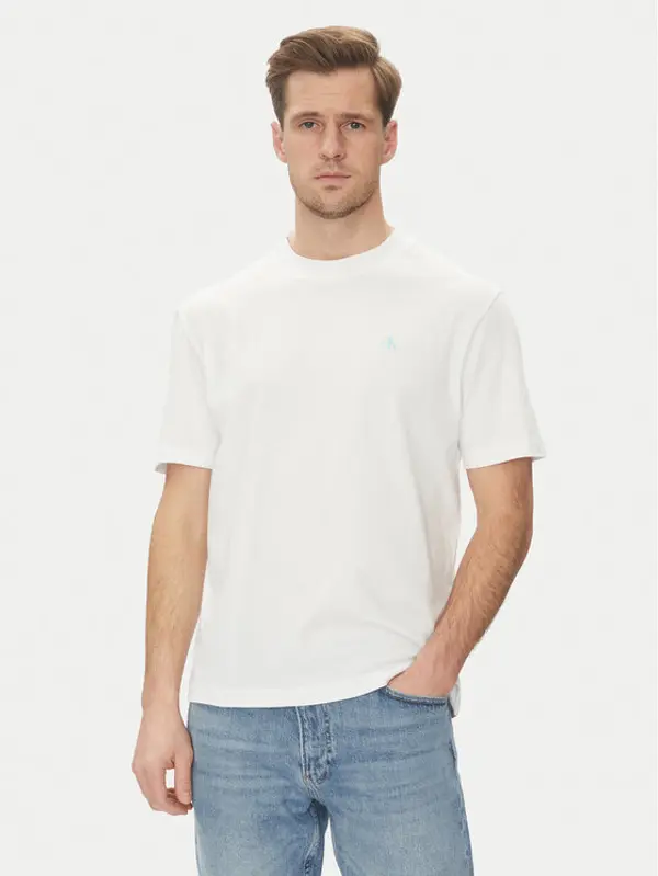 Calvin Klein Jeans Calvin Klein Jeans T-shirt Painted J30J327523 Bijela Regular Fit