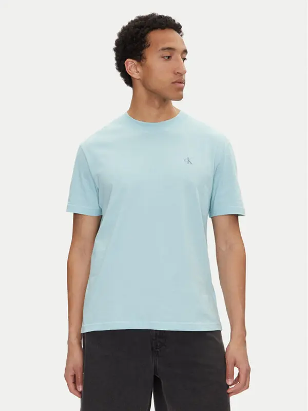 Calvin Klein Jeans Calvin Klein Jeans T-shirt Painted J30J327523 Svijetloplava Regular Fit