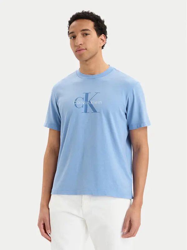 Calvin Klein Jeans Calvin Klein Jeans T-shirt SS 20S LV04RG832G Svijetlo plava Regular Fit