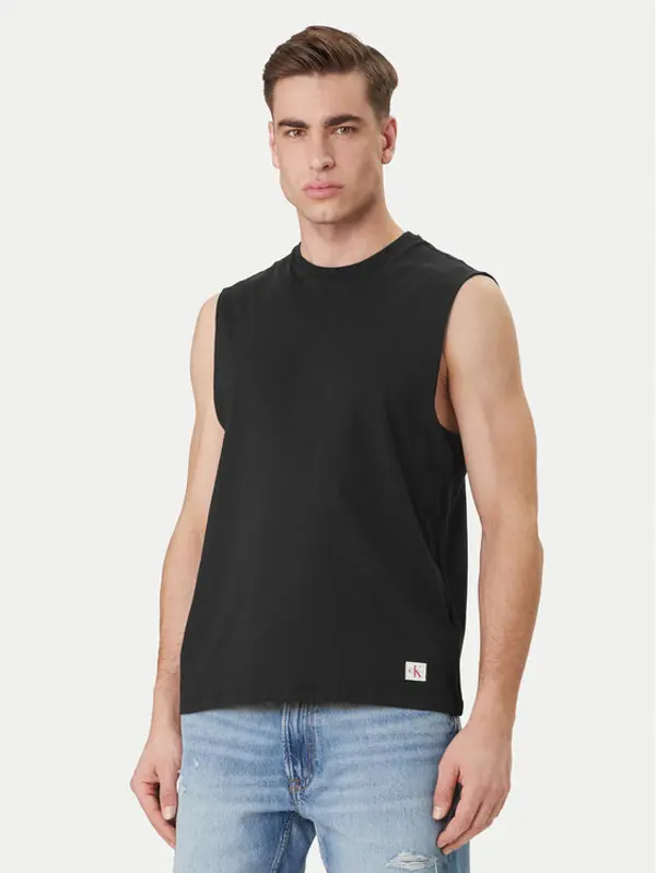Calvin Klein Jeans Calvin Klein Jeans Tank top LV04RF273G Crna Slim Fit