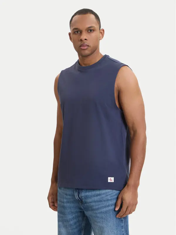 Calvin Klein Jeans Calvin Klein Jeans Tank top LV04RF273G Tamnoplava Slim Fit